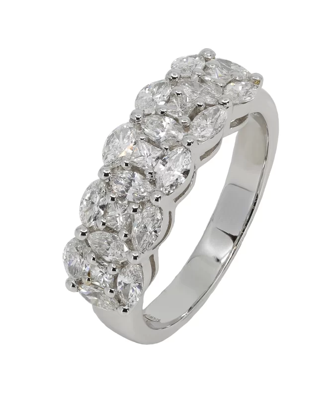 Ring riviere assorted cut